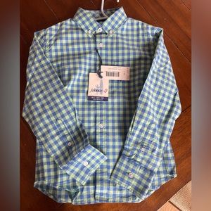 Boys Johnnie-O long sleeve button down size 6